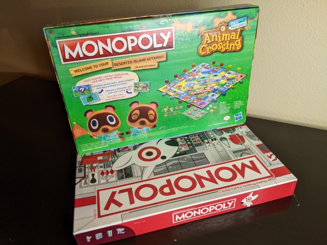 Lot # 106 – Monopoly Games – Animal Crossing and Target (NIB) - Image 3