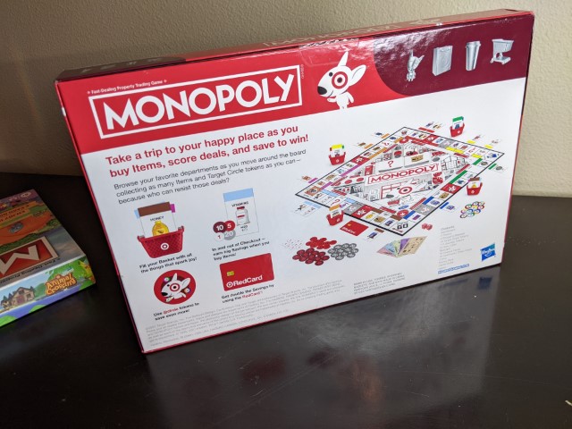 Lot # 106 – Monopoly Games – Animal Crossing and Target (NIB) - Image 4