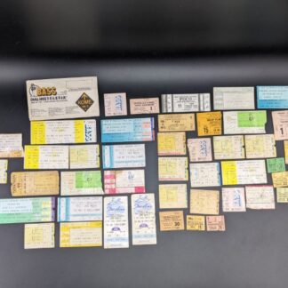 Lot # 111 - Lot of Vintage Concert Ticket Stubs; Led Zeppelin, Pink Floyd, Black Sabbath, Jethro Tull, Almond Brothers, Moody Blues, Peter Gabriel and More!!