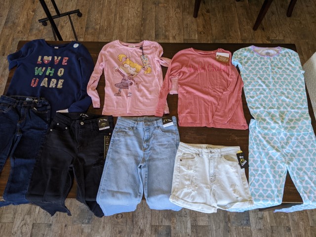 Lot # 132 – Lot of girl clothes mostly size 10-12 (Some NWT) 34 Pieces - Image 2