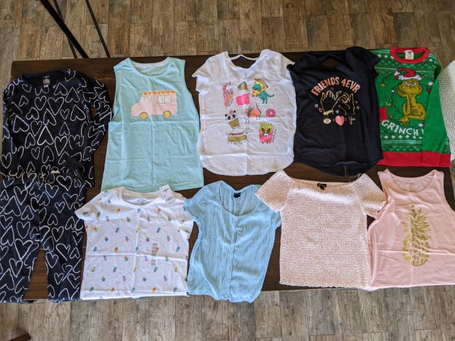 Lot # 132 – Lot of girl clothes mostly size 10-12 (Some NWT) 34 Pieces - Image 4
