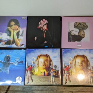 Lot # 141 - Record Lot: Selena Gomez, Ariana Grande, Travis Scott, Nirvana and more!! (some new in wrapper)