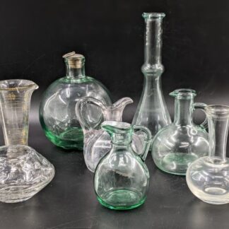 Lot # 144 - Vintage unique Glass Lot (8 Pieces)