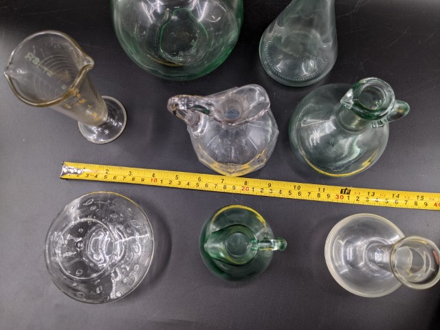 Lot # 144 – Vintage unique Glass Lot (8 Pieces) - Image 4