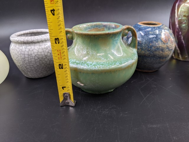 Lot # 143 – Vase Lot – FULPER pottery and more (6 pieces) - Image 3