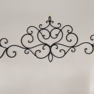 Lot # 161 - Iron wall decor (approximately 3ft 6inch long)