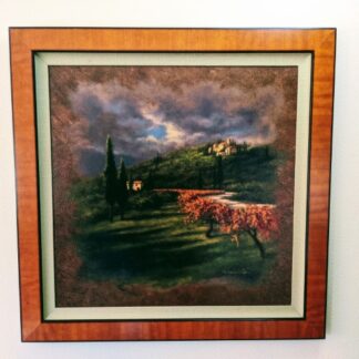 Lot # 1 - Fine Art: Framed Robert Copple Painting on Canvas "Dreams of Tuscany" Limited Edition Signed & Numbered 19/99 Large 36.5x36.5