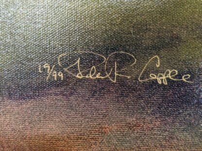 Lot # 1 – Fine Art: Framed Robert Copple Painting on Canvas “Dreams of Tuscany” Limited Edition Signed & Numbered 19/99 Large 36.5×36.5 - Image 12