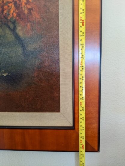 Lot # 1 – Fine Art: Framed Robert Copple Painting on Canvas “Dreams of Tuscany” Limited Edition Signed & Numbered 19/99 Large 36.5×36.5 - Image 18