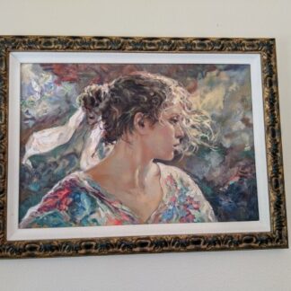 Lot # 3 - Fine Art- "Nostalgia" By Jose Royo Framed Signed Limited-Edition Serigraph 100/210