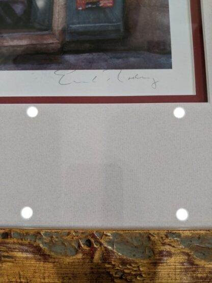 Lot # 13 – Framed, Numbered and Signed by Artist 181/275 French Restaurant - Image 4