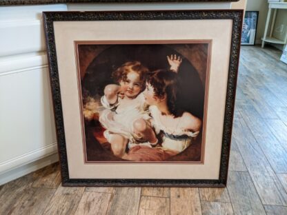 Lot # 24 – Framed Art titled: “Calmady Children” Sir Thomas Lawrence