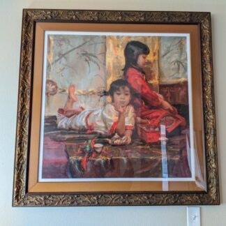 Lot # 23 - Fine Art - Large Limited Edition Giclee by Daniel Gerhartz "Jasmine Tea" Signed and numbered with Certificate or Authenticity 84/195