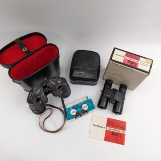 Lot # 55 - Vintage Bausch & Lomb Binoculars W/ Box and case & Vintage Centura Binoculars with Case