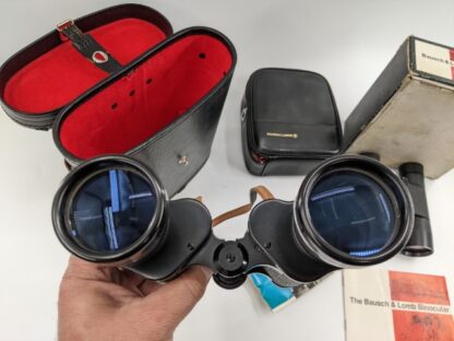 Lot # 55 – Vintage Bausch & Lomb Binoculars W/ Box and case & Vintage Centura Binoculars with Case - Image 5