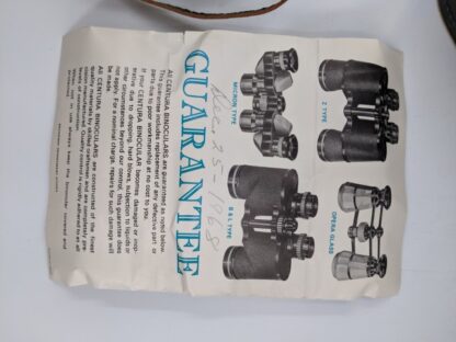 Lot # 55 – Vintage Bausch & Lomb Binoculars W/ Box and case & Vintage Centura Binoculars with Case - Image 9